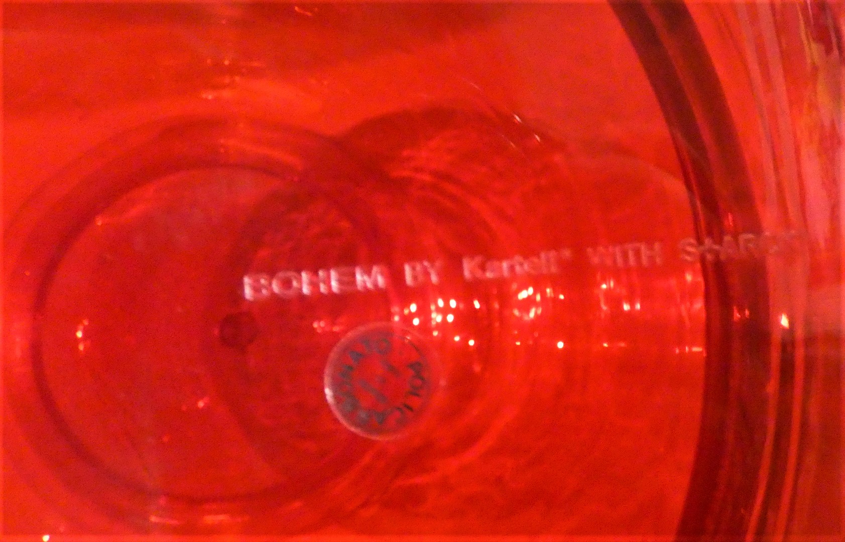 Sgabello La Bohème di Philippe Starck (rosso), Kartell