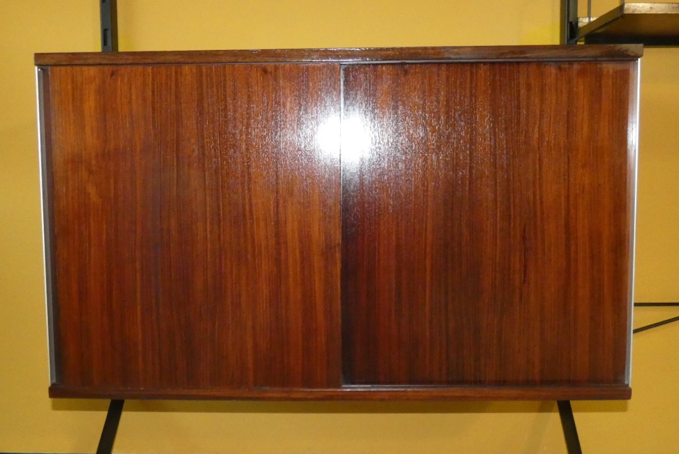Libreria Urio con Elementi Modulari in Teak, disegnata da Ico & Luisa Parisi per MIM Roma, anni '60 - immagine 24