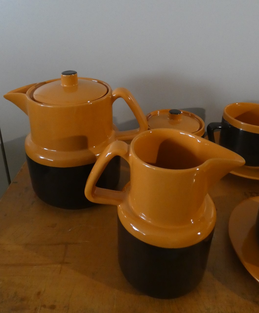 SERVIZIO DA TE DI ROMETTI CERAMICHE , ITALIA ANNI 60 - immagine 4