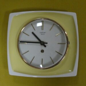 OROLOGIO DA PARETE IN CERAMICA, GERMANIA ANNI '70