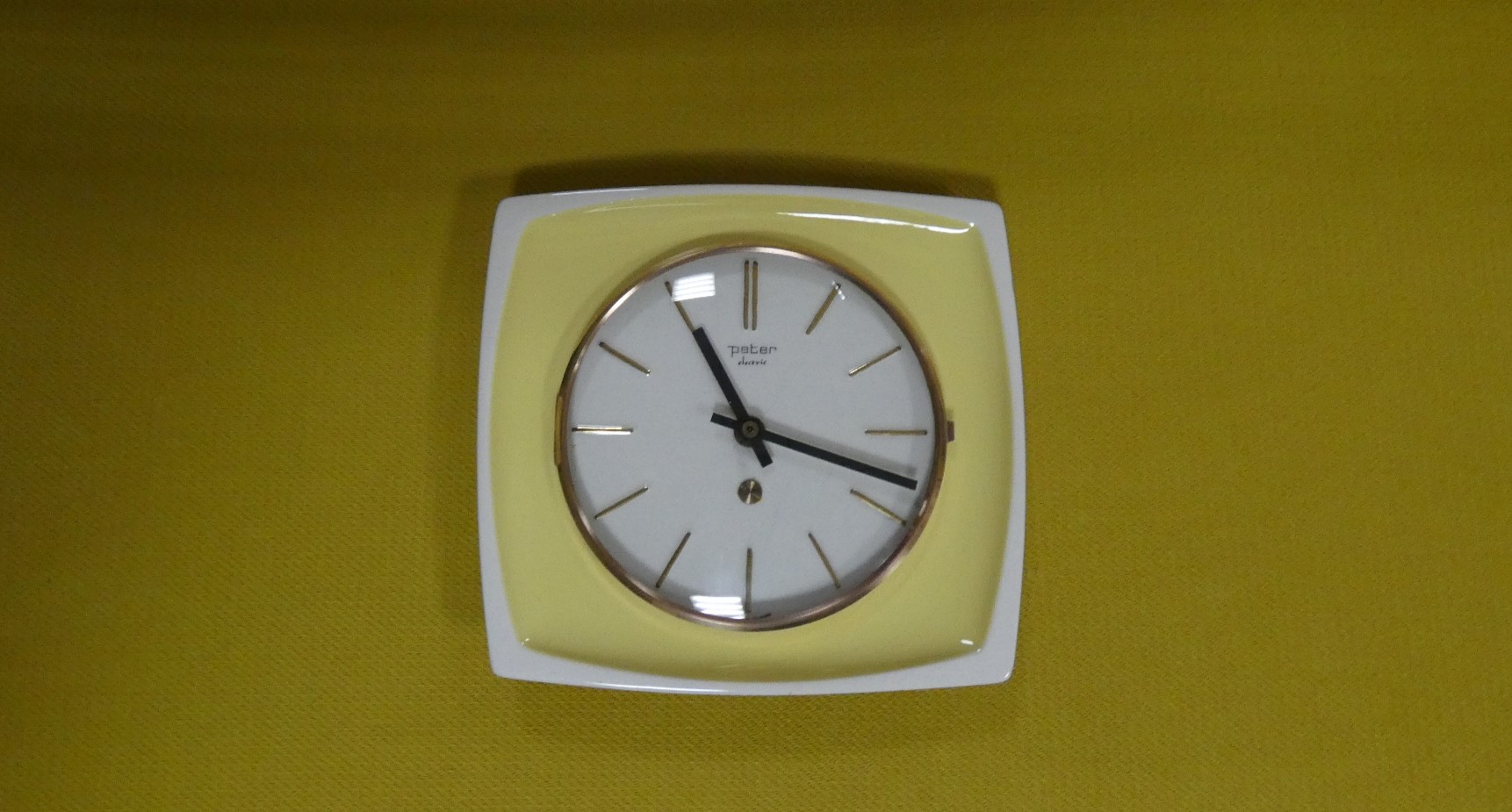 OROLOGIO DA PARETE IN CERAMICA, GERMANIA ANNI '70 - immagine 19