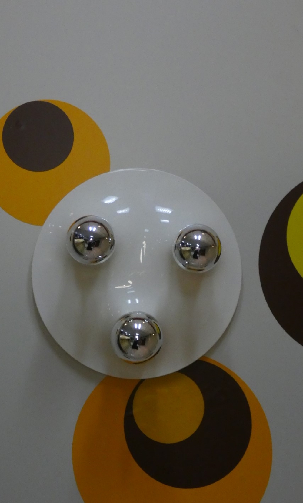 APPLIQUE TRITETI DI VICO MAGISTRETTI PER ARTEMIDE , ITALIA ANNI '60
